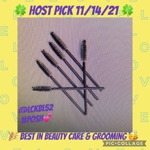 Set of 15 eyelash sample brush wands New